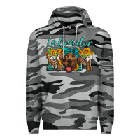 Slate Camo labrador mom Premium Hoodie - Artiststas