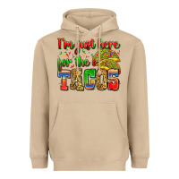 Mushroom i'm just here for the tacos Heavyweight Hoodie - Zillion Design Studio