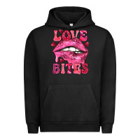 Pigment Black love bites Urban Hoodie - NancyCooperArtShop