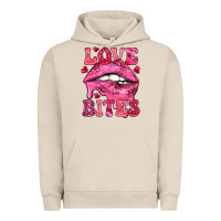 Pigment French Oak love bites Urban Hoodie - NancyCooperArtShop