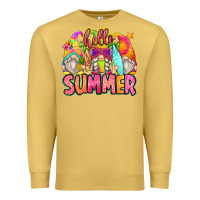 Antique Gold hello summer gnomes Premium Sweatshirt - Zillion Design Studio