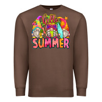 Chestnut hello summer gnomes Premium Sweatshirt - Zillion Design Studio