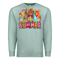 Seafoam hello summer gnomes Premium Sweatshirt - Zillion Design Studio