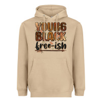 Mushroom young black free ish Heavyweight Hoodie - Zillion Design Studio