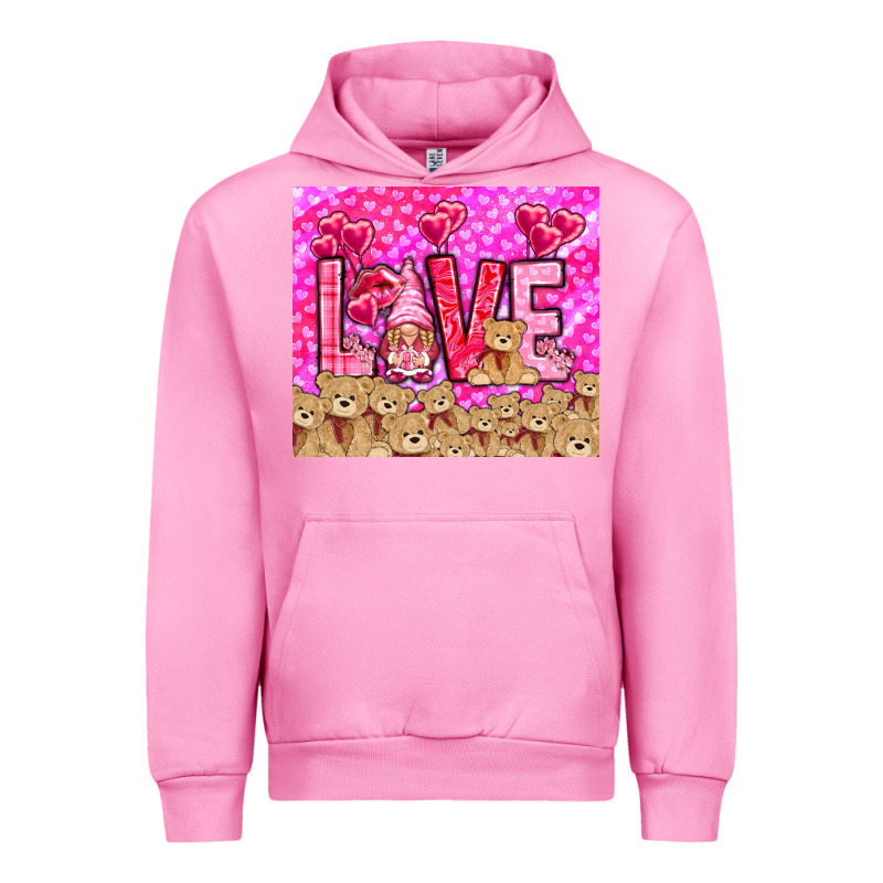 Love Gnome With Bear Urban Hoodie by NancyCooperArtShop | Teevron
