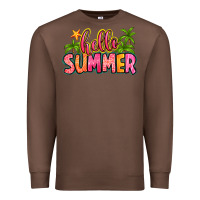 Chestnut hello summer Premium Sweatshirt - Zillion Design Studio