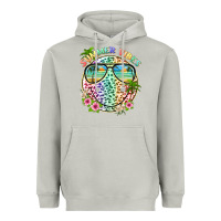 Moon Dust summer vibes with smile face and leopard Heavyweight Hoodie - texasbilliewilder