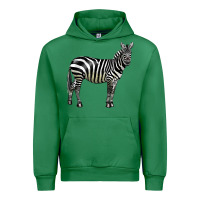 Emerald zebra Urban Hoodie - LillyAllenDesigns
