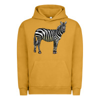 Pigment Peanut Butter zebra Urban Hoodie - LillyAllenDesigns