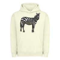 Pigment Pistachio zebra Urban Hoodie - LillyAllenDesigns