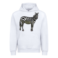 White zebra Urban Hoodie - LillyAllenDesigns