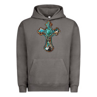 Pigment Tornado western cross Urban Hoodie - BarkalooDesign