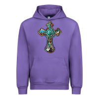Tulip western cross Urban Hoodie - BarkalooDesign