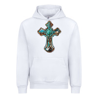 White western cross Urban Hoodie - BarkalooDesign