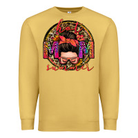 Hot Mom Summer Messy Bun Premium Sweatshirt | Teevron