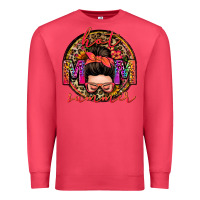 Cardinal hot mom summer messy bun Premium Sweatshirt - Zillion Design Studio