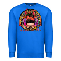 True Royal hot mom summer messy bun Premium Sweatshirt - Zillion Design Studio