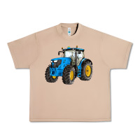 Burro western farm tractor blue Urban Heavy Tee - Artiststas