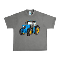Tornado western farm tractor blue Urban Heavy Tee - Artiststas