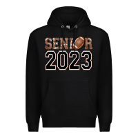 Black senior 2023 american football Premium Hoodie - AdoDesignShop