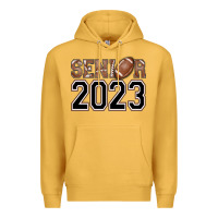 Mustard senior 2023 american football Premium Hoodie - AdoDesignShop