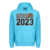 Ocean Blue senior 2023 american football Premium Hoodie - AdoDesignShop