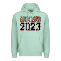 Seafoam senior 2023 american football Premium Hoodie - AdoDesignShop