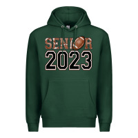Sports Green senior 2023 american football Premium Hoodie - AdoDesignShop