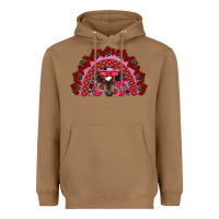 Toasted Coconut valentine's day baby cow rainbow Heavyweight Hoodie - RanaPortraitStore