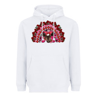 White valentine's day baby cow rainbow Heavyweight Hoodie - RanaPortraitStore