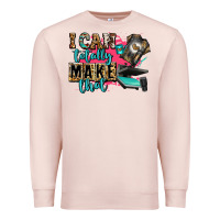 Pale Pink i can totally make that Premium Sweatshirt - Zillion Design Studio
