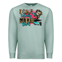 Seafoam i can totally make that Premium Sweatshirt - Zillion Design Studio