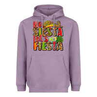 Lavender no siesta let's fiesta Heavyweight Hoodie - Zillion Design Studio