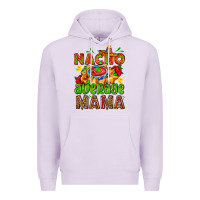 Lilac nacho average mama with nacho Premium Hoodie - AdoDesignShop