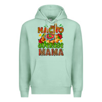 Seafoam nacho average mama with nacho Premium Hoodie - AdoDesignShop
