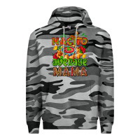 Slate Camo nacho average mama with nacho Premium Hoodie - AdoDesignShop