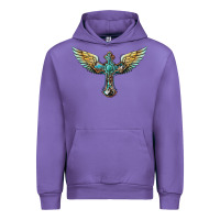 Tulip western cross wings Urban Hoodie - BarkalooDesign