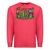 Cardinal living on lake time Premium Sweatshirt - Zillion Design Studio