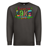 Smoke living on lake time Premium Sweatshirt - Zillion Design Studio