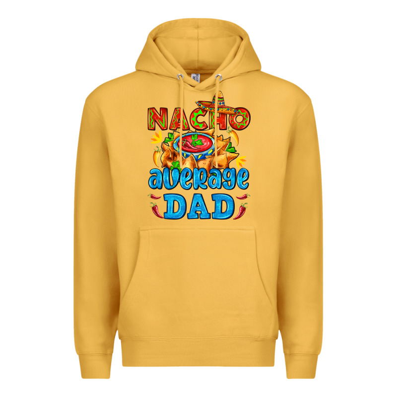 Nacho Average Dad With Nacho Premium Hoodie by AdoDesignShop | Teevron