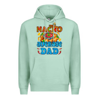 Seafoam nacho average dad with nacho Premium Hoodie - AdoDesignShop