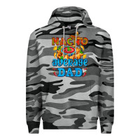 Slate Camo nacho average dad with nacho Premium Hoodie - AdoDesignShop