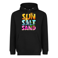 Black sun salt sand Heavyweight Hoodie - texasbilliewilder