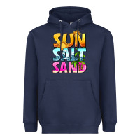 Navy sun salt sand Heavyweight Hoodie - texasbilliewilder