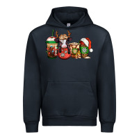 Navy christmas baby calf coffee cups Urban Hoodie - Jasminsmagicworld