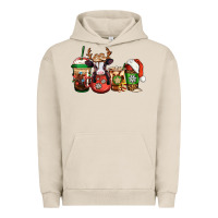 Pigment French Oak christmas baby calf coffee cups Urban Hoodie - Jasminsmagicworld