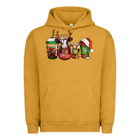 Pigment Peanut Butter christmas baby calf coffee cups Urban Hoodie - Jasminsmagicworld
