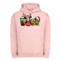 Pigment Salmon christmas baby calf coffee cups Urban Hoodie - Jasminsmagicworld