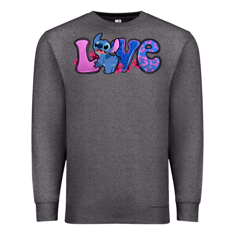 Love Stitch Premium Sweatshirt by Zillion Design Studio | Teevron