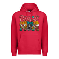 Cardinal pittbull mom Premium Hoodie - Artiststas